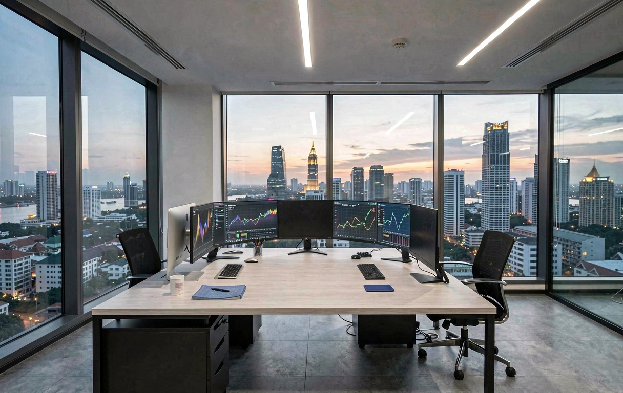 Crimson Sun Analytics Bangkok Headquarters